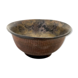 Coupe en bambou tressé et lacquée 18eme siècle Chine