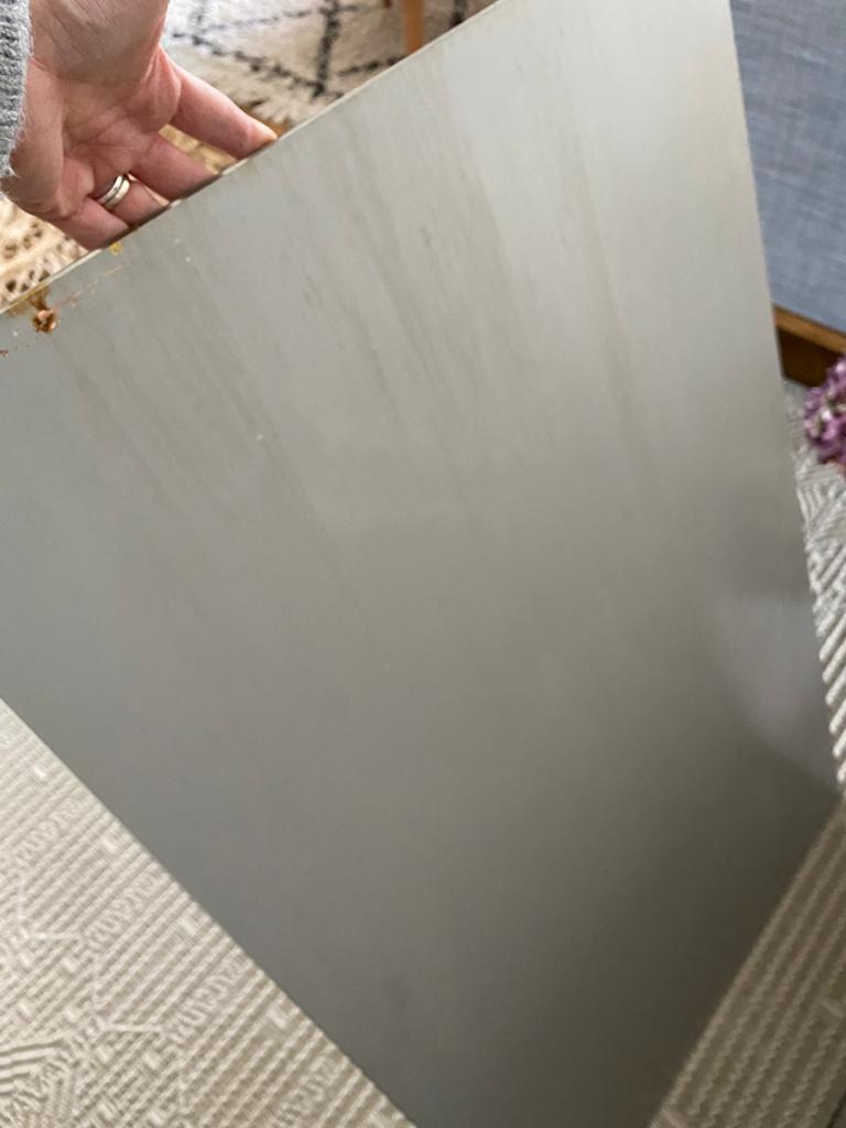 Vintage bevelled mirror 120x80
