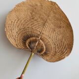 Woven wicker palm