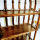 Rattan shelf
