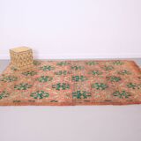 Vintage Moroccan Rug 185 x 290 cm - Old Boujaad Rug - Berber Rug Handmade