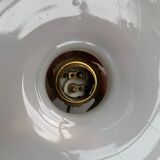 Opaline suspension with brass claw