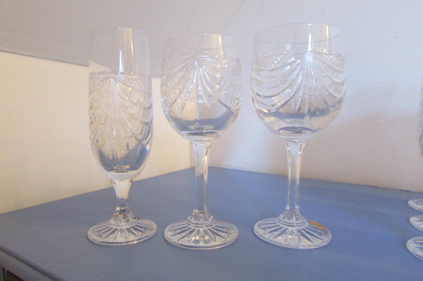 Crystal stemware set, 37 pieces, model: Gérard