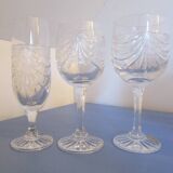 Crystal stemware set, 37 pieces, model: Gérard