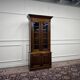 Classic English Bookcase with Glass Doors