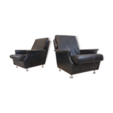Paire de chaises longues  style Mad Men