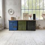 Industrial military storage workbench furniture