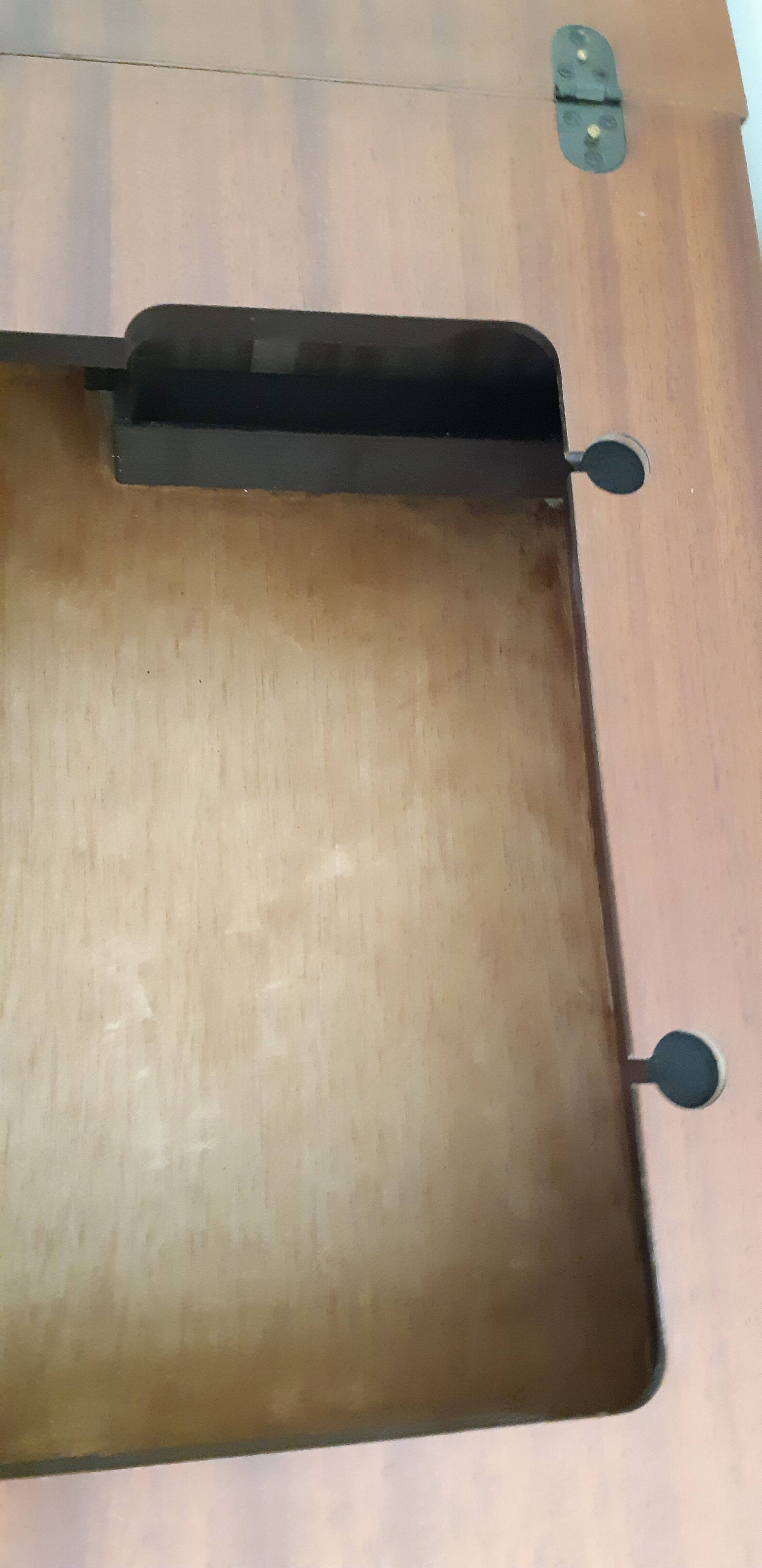 Desk, teak sewing table