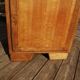 Renovated wooden cloakroom