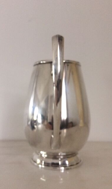 Christofle Art Deco silver metal milk pot