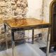 Vintage game table WILLY RIZZO 1970