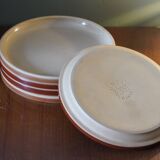 Assiettes en Grès Gien