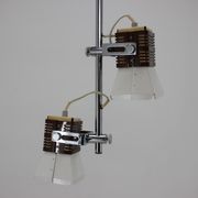 Lustre en métal de Lidokov Type L286 Tchécoslovaquie