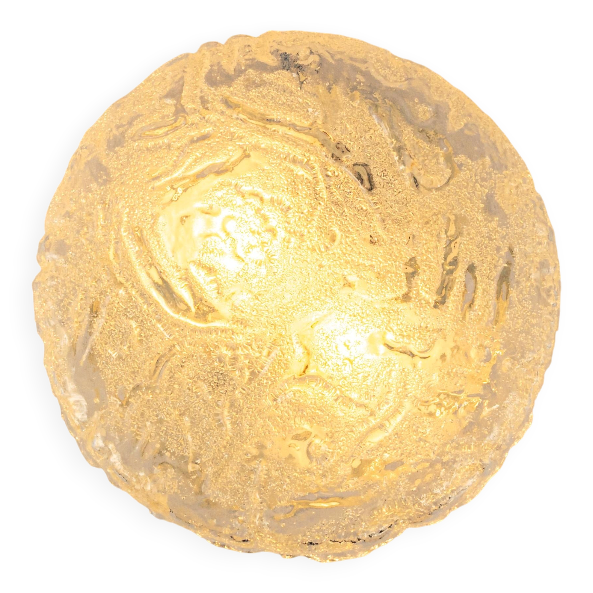 round Murano glass ceiling lights by Limburg, Germany, 1970s