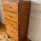Chiffonnier en bois pieds compas