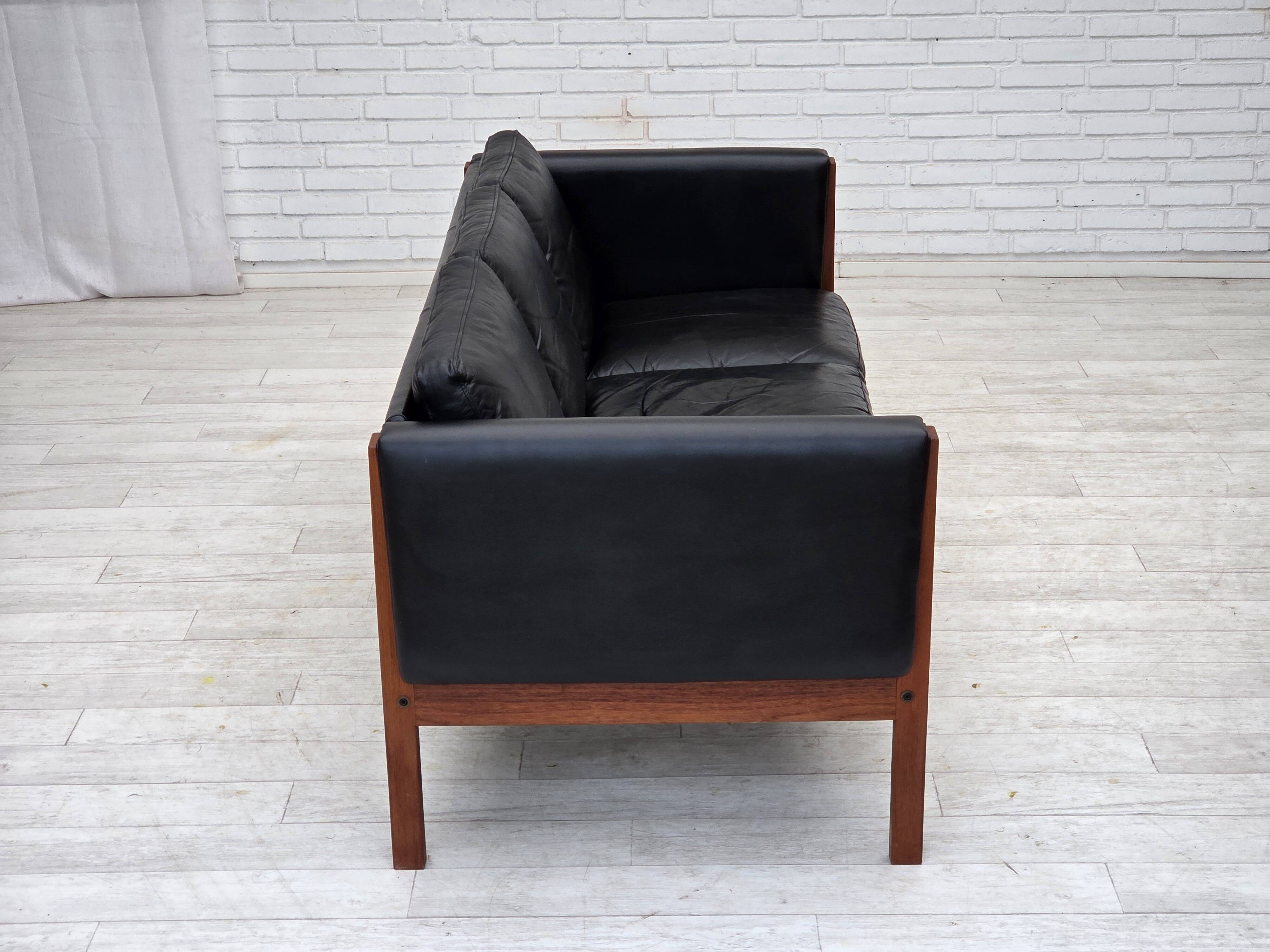 1960s, Danish design by H.J.Wegner, 3 seater sofa model CH 163.