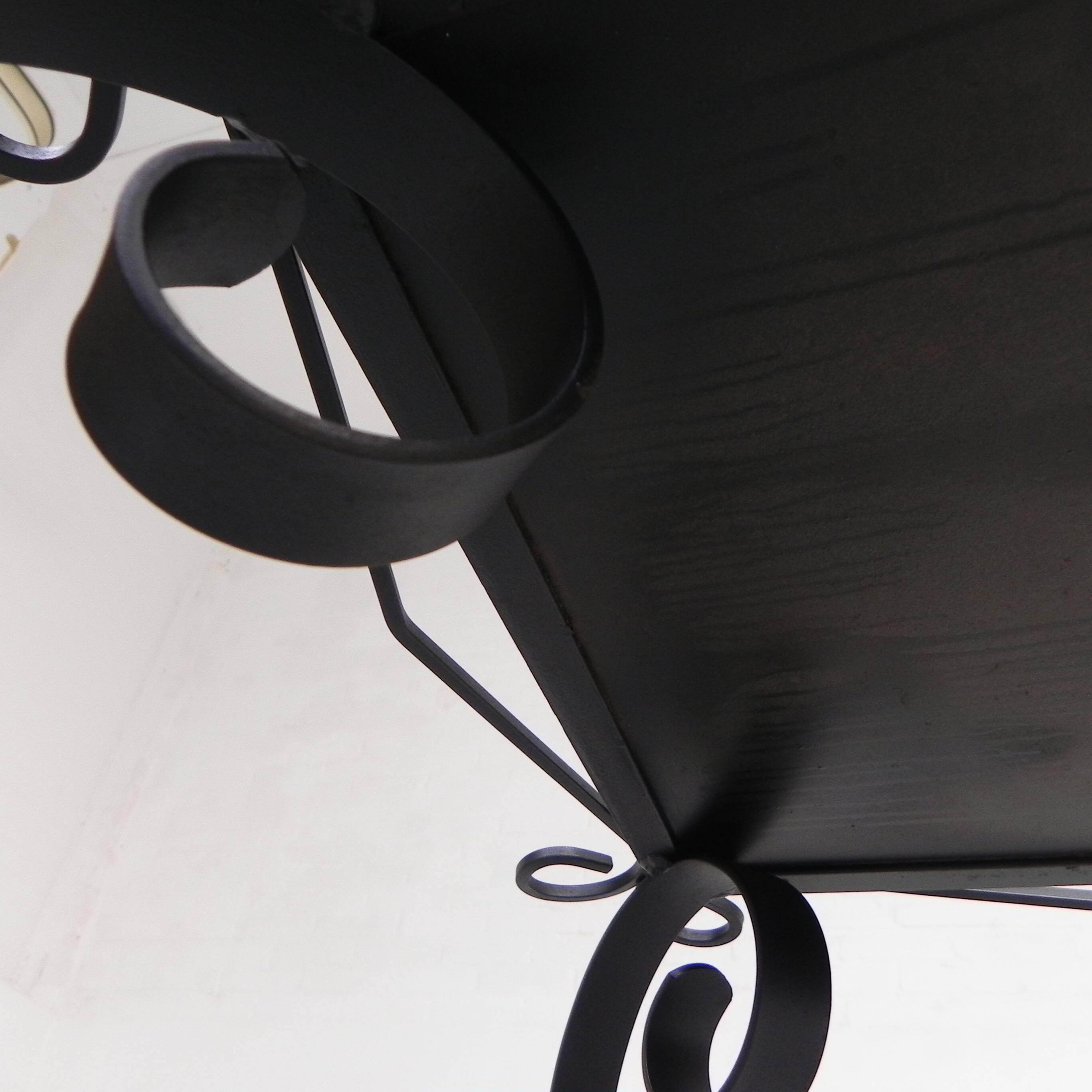 Vintage coffee table with 4 tiles, 1960s