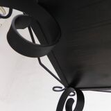 Vintage coffee table with 4 tiles, 1960s