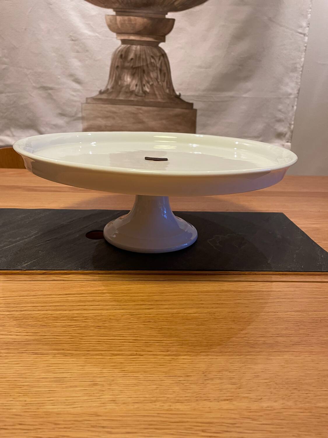 White earthenware compote bowl late 19th early 20th