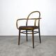 Rare fauteuil en bois courbé de radomír hofman pour ton, 1967