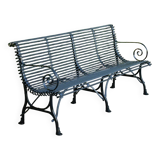 Arras 4-seater bench - Black