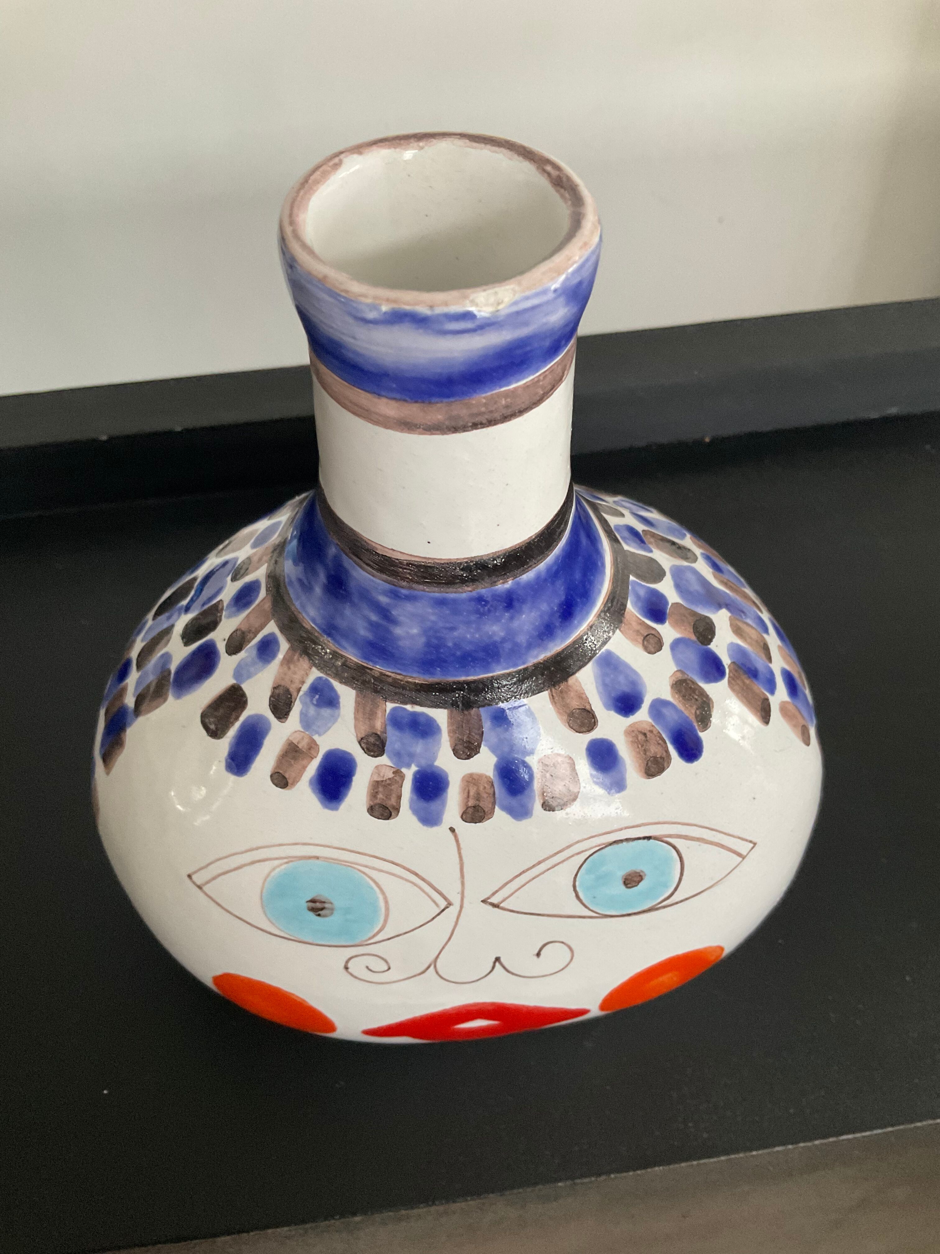 Giovanni DeSimone vase from the 60s, Italy