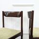 6 vintage green Scandinavian chairs