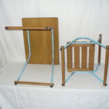 Table and chair child of the 50s