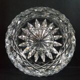 Empty chiseled crystal pocket