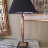 Gilded bronze lamp