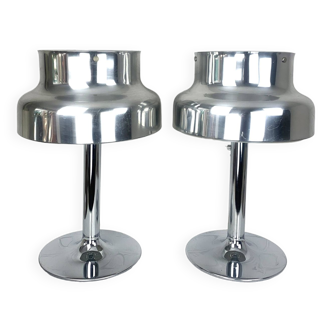 Pair of Bumling Anders Pehrson Table Lamps for Ateljé Lyktan, Space Age, 1960s