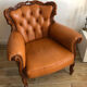 Fauteuil Chesterfield baroque