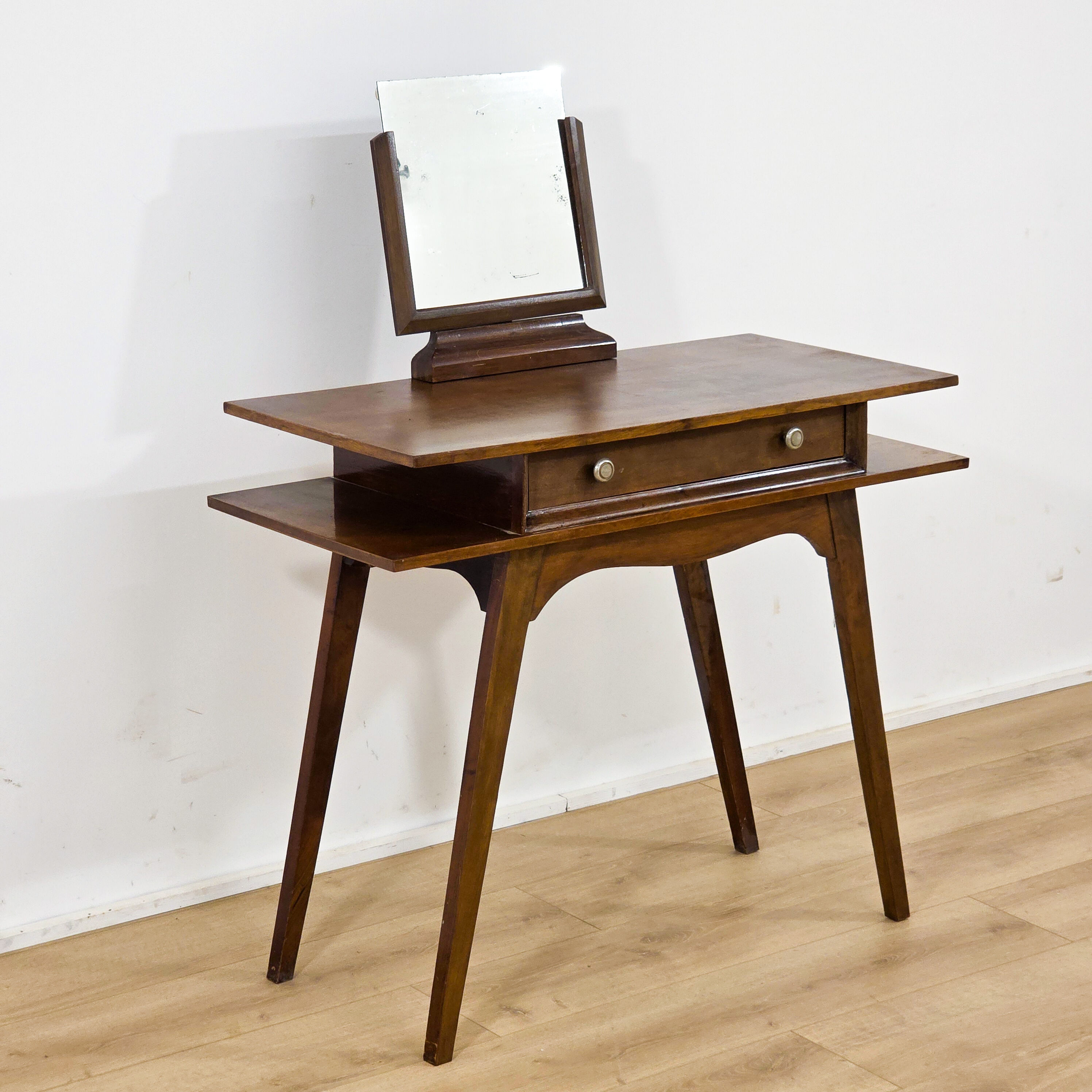 Solid wood Art Deco dressing table - 1930s