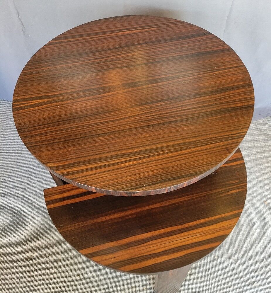Asymmetrical Art Deco side table