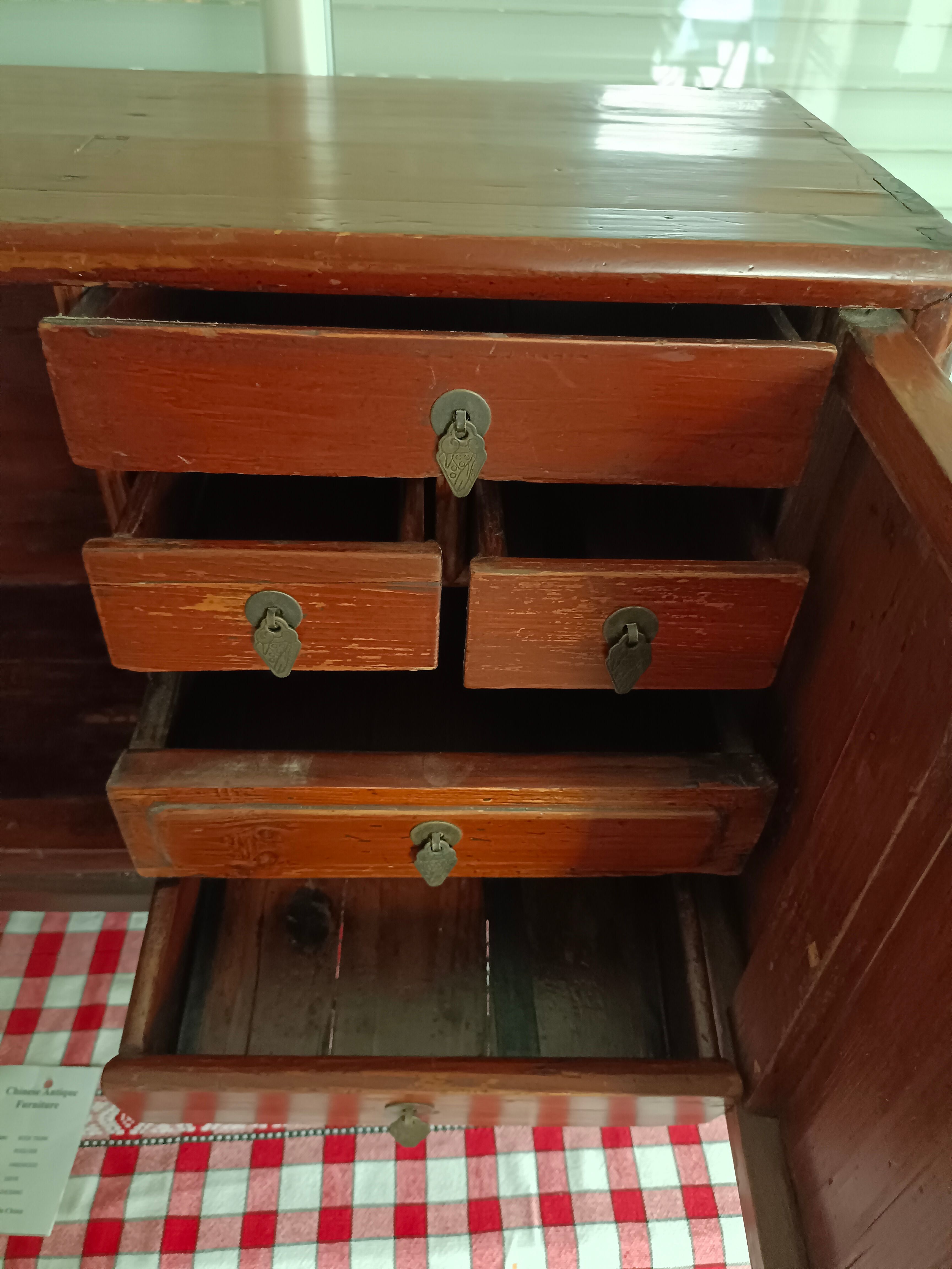 Chinese writing cabinet