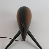 Lampe de table trépied années 50