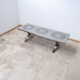 Mid-century brutalist coffee table