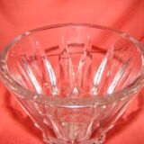 vase en cristal taillé de Saint-louis époque années 70