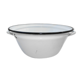 Enamelled iron basin