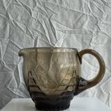 Smoked glass carafe