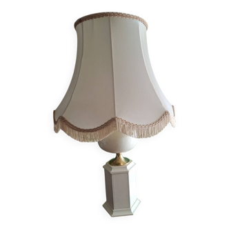 1980s lacquered metal lamp, the Dolphin