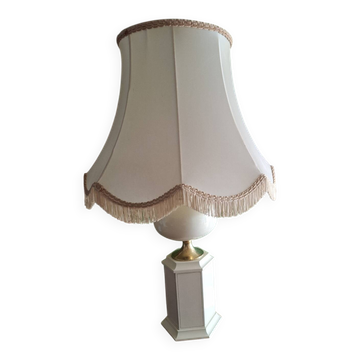 Lampe en métal laquée années 80'S le Dauphin