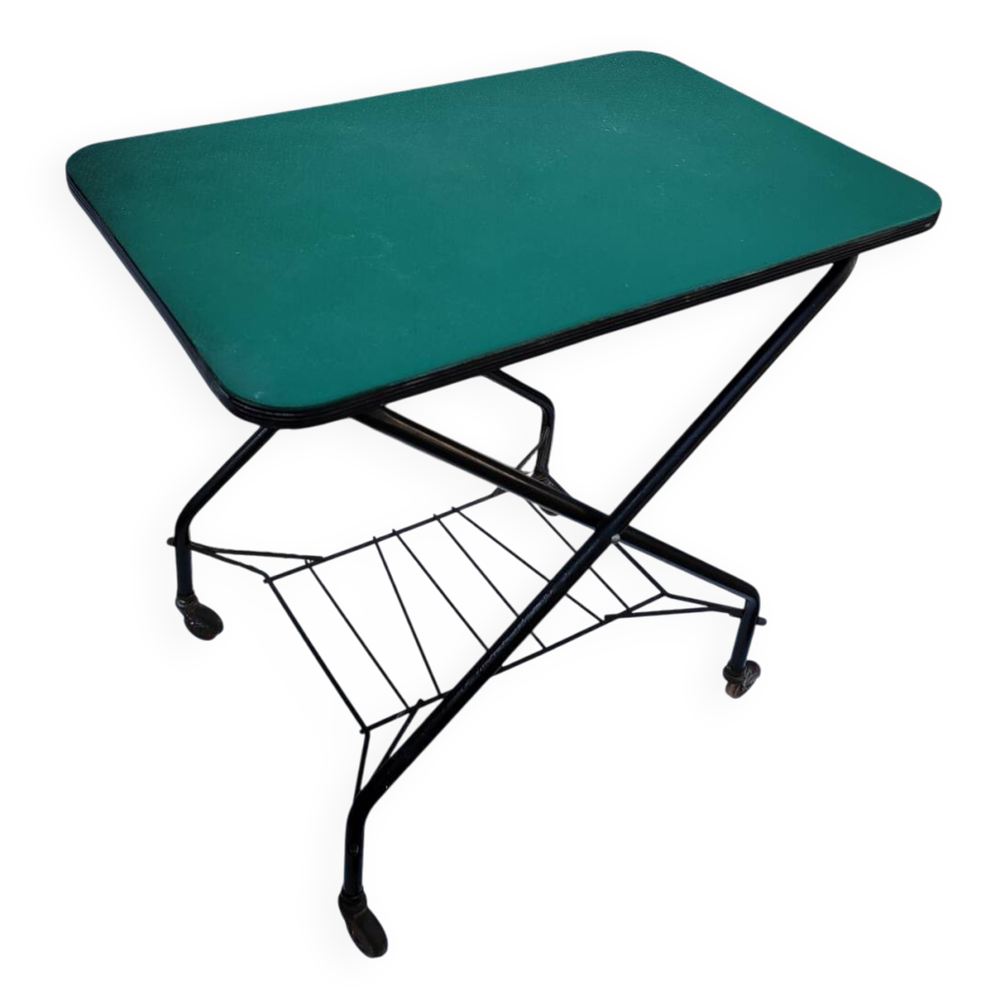 Vintage serving trolley