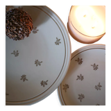 Limoges porcelain dishes gilded décor