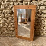Large pine mirror - 90s