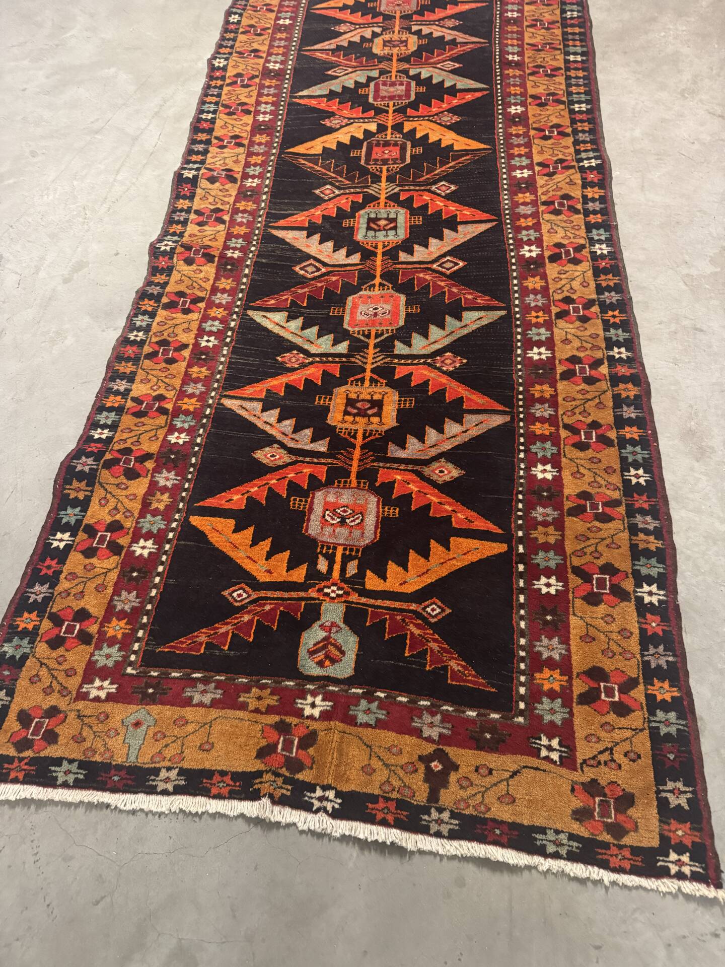 Tapis persan fait main