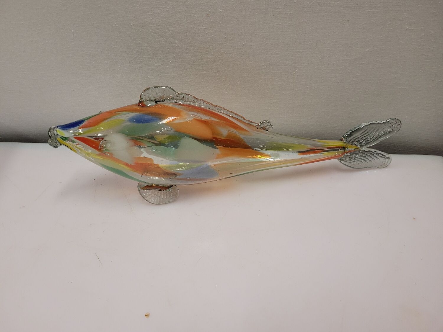 Blown glass fish