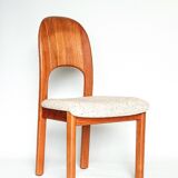 Danish dining chairs teak wood chair for dining room Scandinavian design mid century modern teak wood chairs