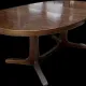 Scandinavian baumann dining table chairs