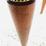 Vintage low row in flame walnut, by G N B , Circa 60